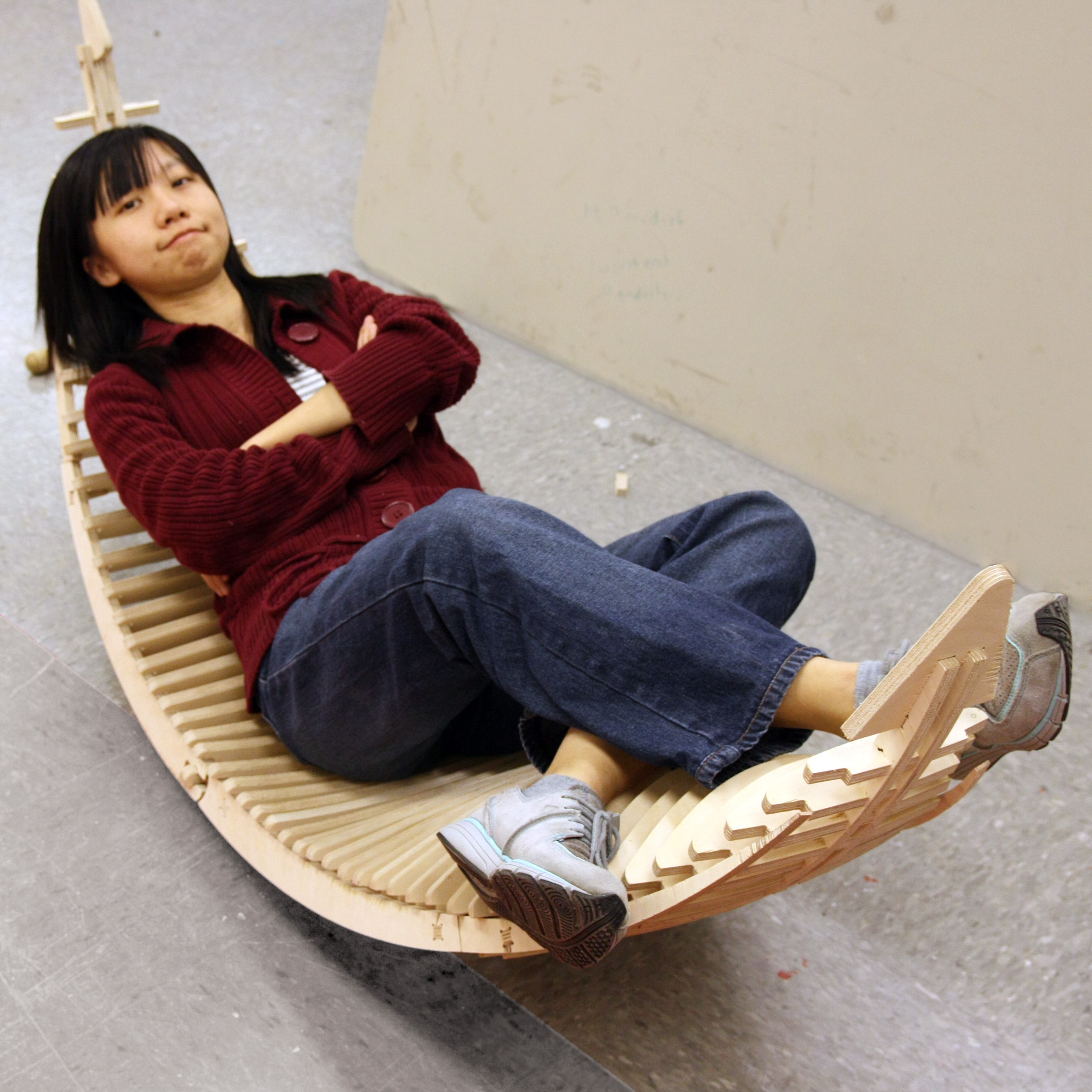 Me in the Moon Chair