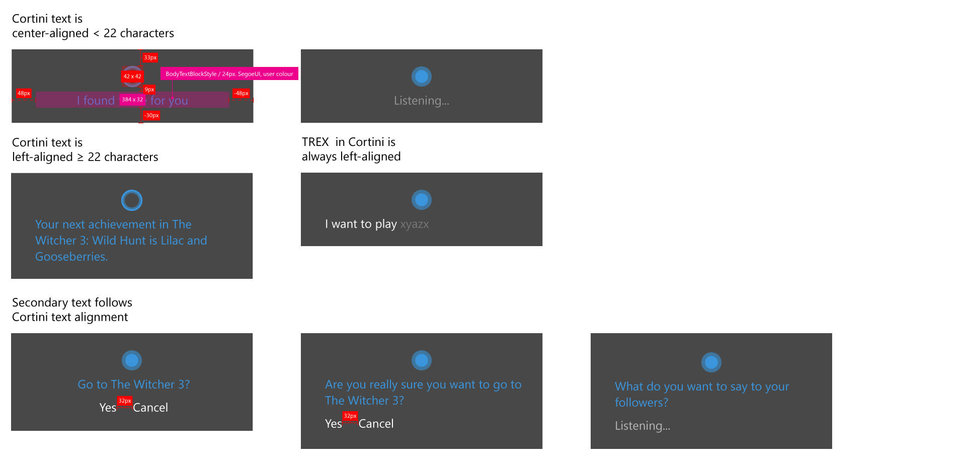 Cortini Visual Redlines