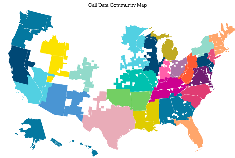 The Connected States Of America - By Call