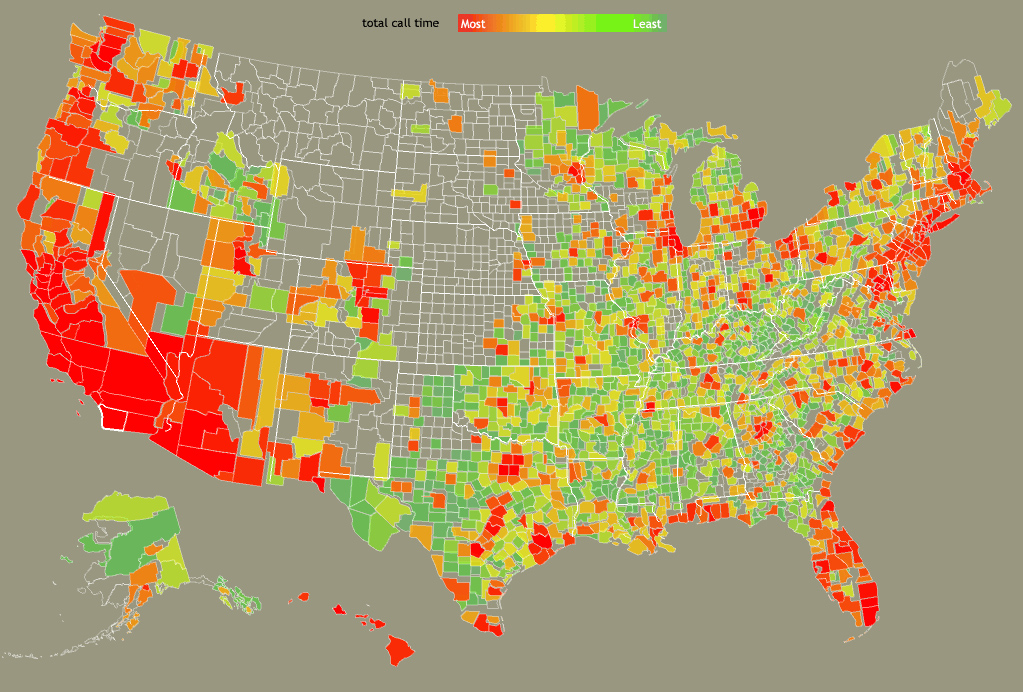 The Connected States Of America - Raw Data