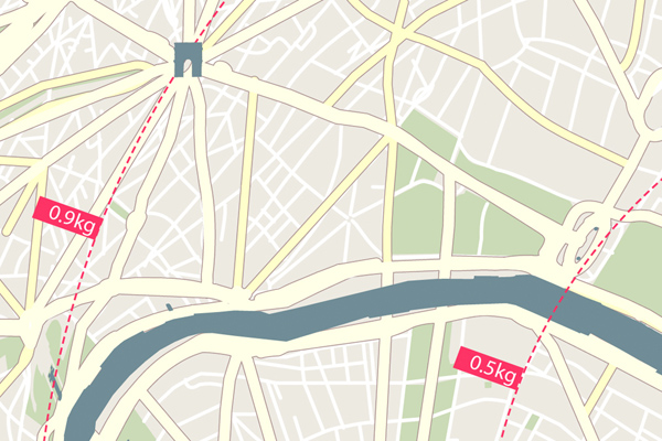 Isogreenic Map By Metro