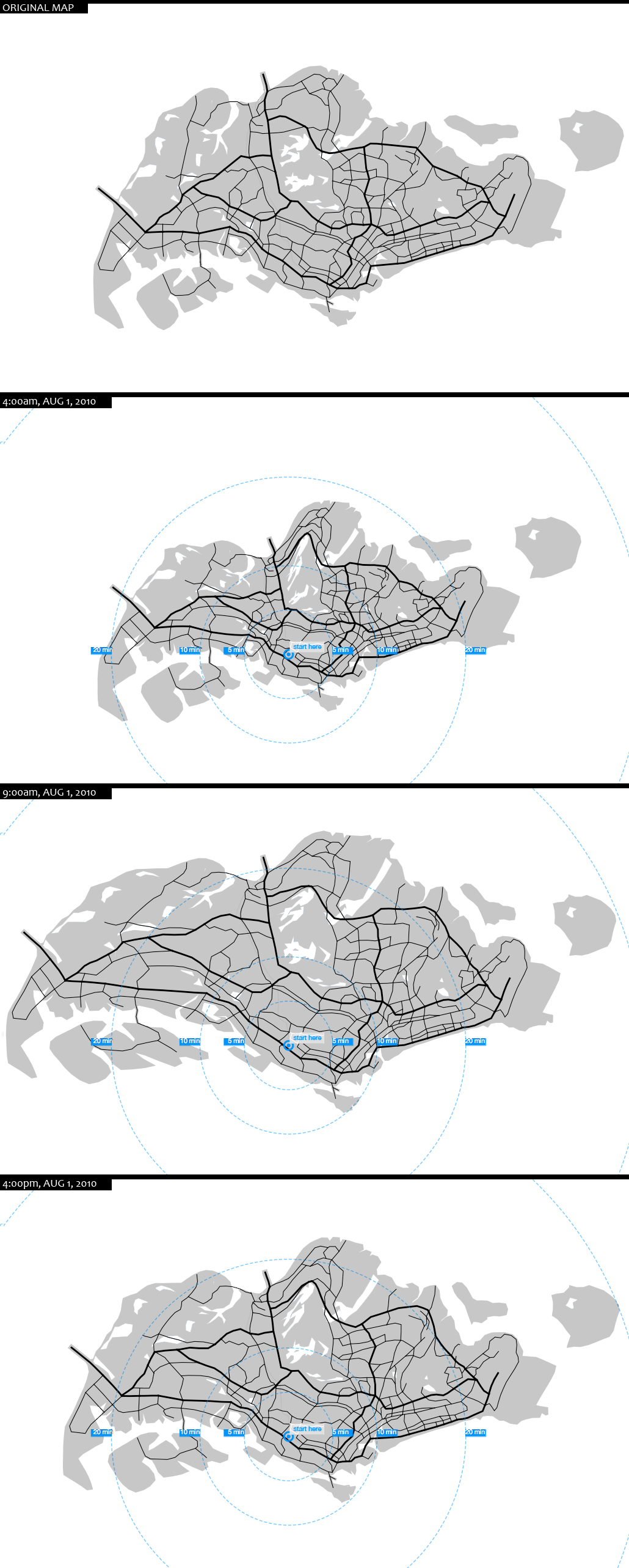 Isochronic Singapore - Screenshots Collage