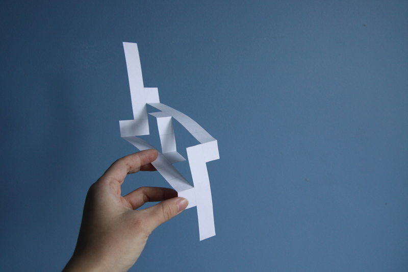 Linkage Computer From A Sheet Of Paper