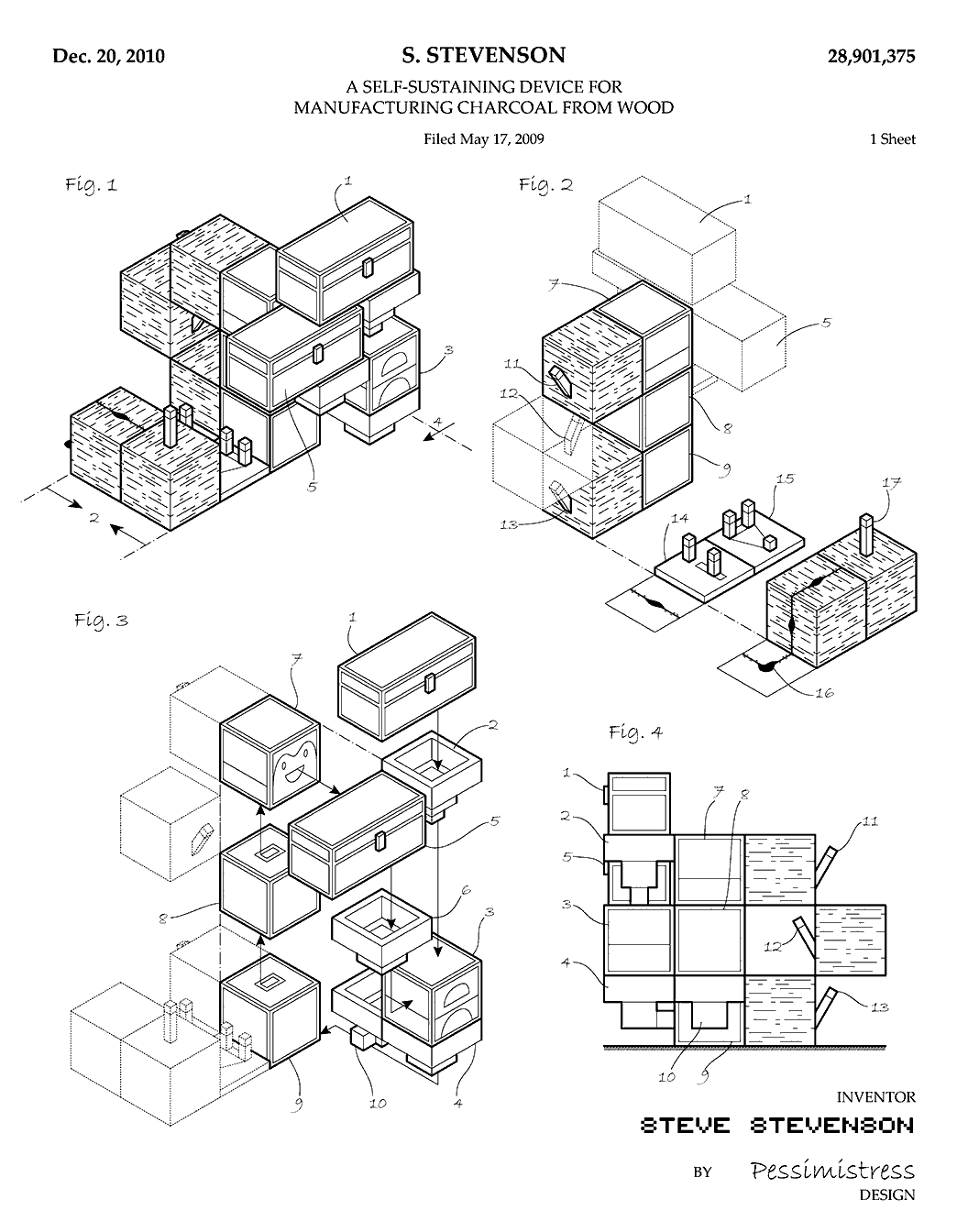 A Self-Sustaining Device For Manufacturing Charcoal From Wood