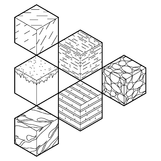 Minecraft Textures In Black & White