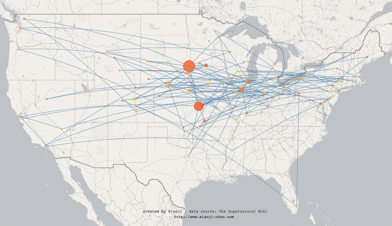 The Haunted Map Of USA