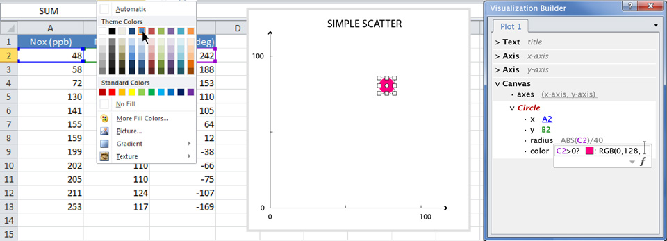 Vis-à-vis Wireframe Step 1