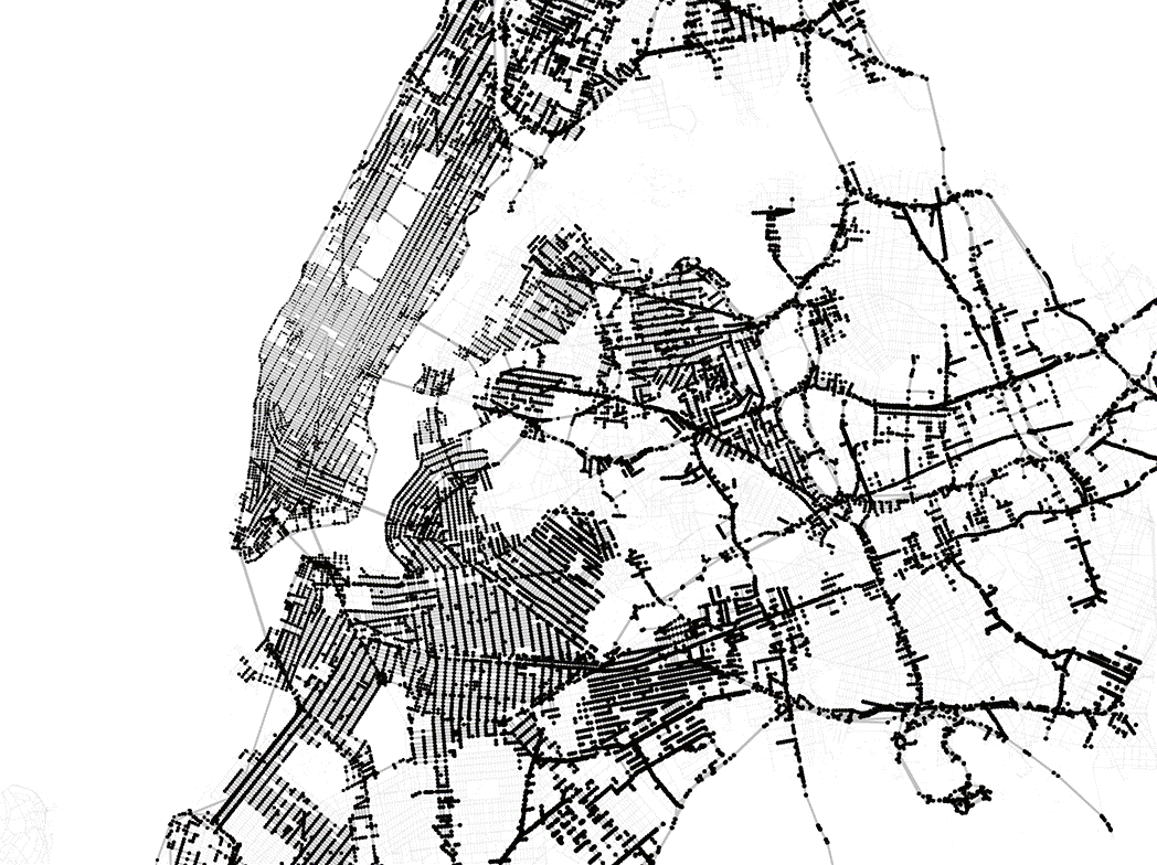 Isochronic Map - New York City